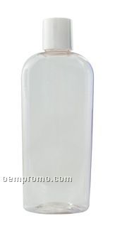 8 Oz. Clear Cosmoval Dispensing Bottle (Empty)