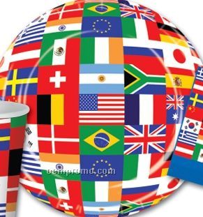 International Flag Plates