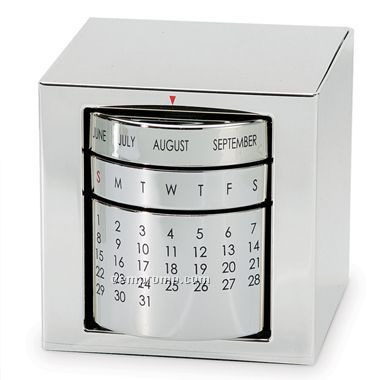 Polished Silver Perpetual Calendar (Screened)