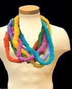 Solid Color Leis (1"X36")