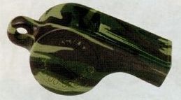 Gi Style Camouflage Whistle With Lanyard