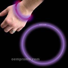 Purple Glow Bracelet (9")