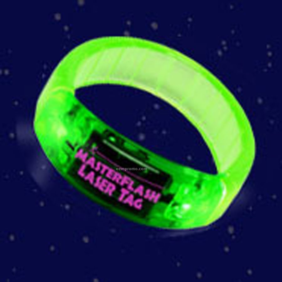 Green Light Up Bracelet With Green LED