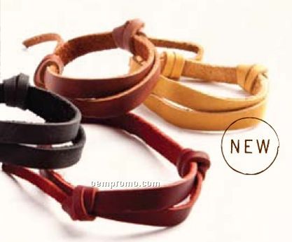 Slide Leather Wristband