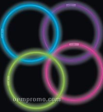 8" Premium Glow Bracelets - Assorted Colors (50 Pack)
