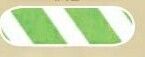 Novelty Strong Band Pre-printed Green Stripe Wristband