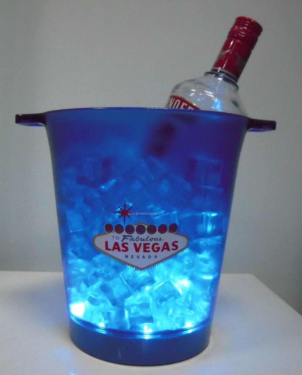 Ice Bucket Molded Handles LED
