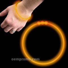 Orange Glow Bracelet (8")