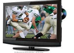 32" Lcd Hdtv/ Monitor With Slot Load DVD Player