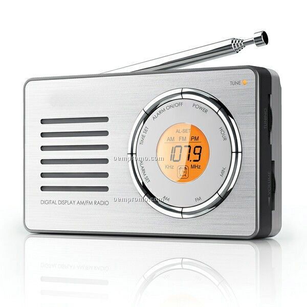 AM/FM Radio W/ Digital Display & Alarm Clock