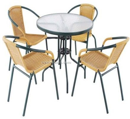 Aluminum Chair and table set,Aluminum furniture