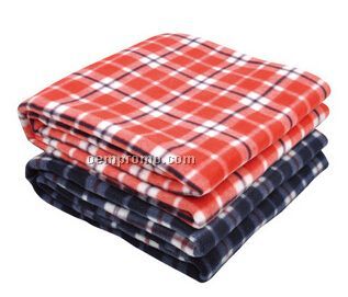 British plaid blanket