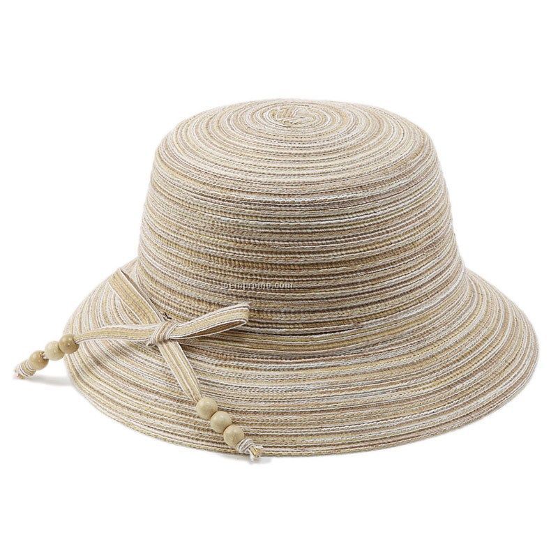 Bucket straw hat