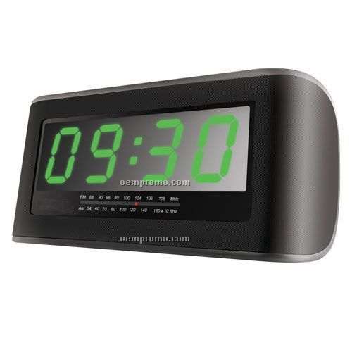 Cra108 Digital AM/FM Jumbo Alarm Clock Radio