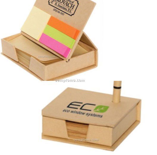 Eco Memo Set with Pen