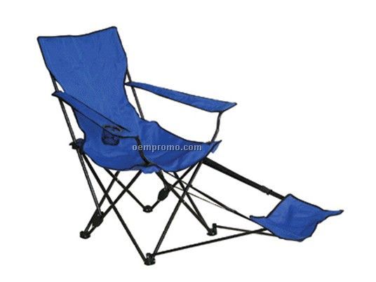 Foldable Camping Chair, Folding Beach Chair with Footrest.