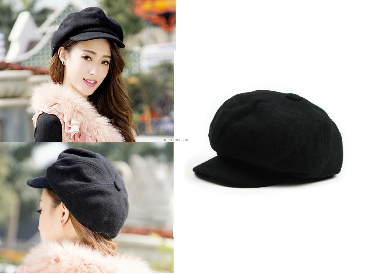 Lady fashion winter beret hat