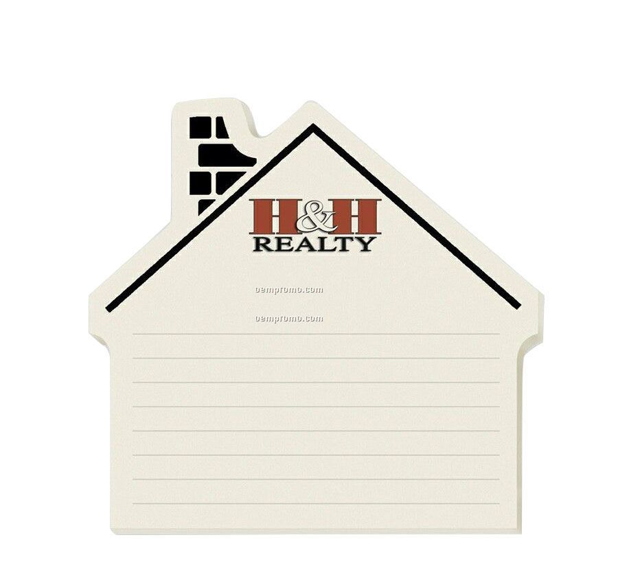 Large House Post-it Die Cut Notepad (25 Sheets/1 Color)