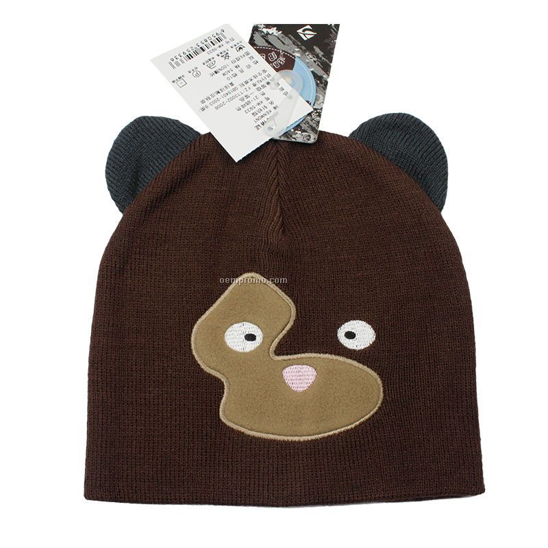 Pear baby hat