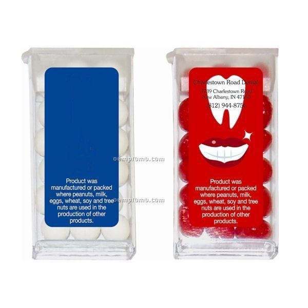 Plastic Dispenser With Cinnamon Red Hots