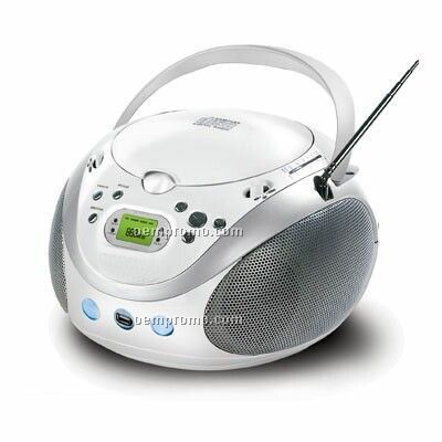 Portable AM/FM Radio Mp3 CD Player W/ USB Input