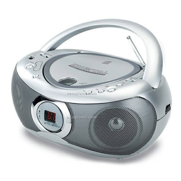 Portable CD Player With AM/FM Radio