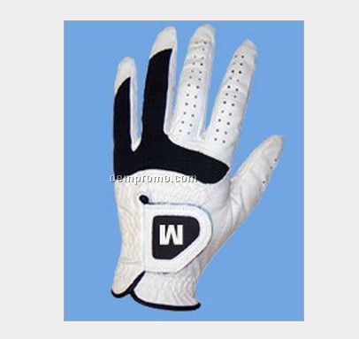 Pro Ti Microfiber With Leather Patches Golf Glove