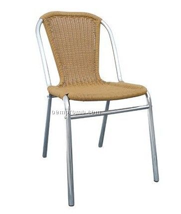 Rattan Chair with Aluminum frame,outdoor garden chair