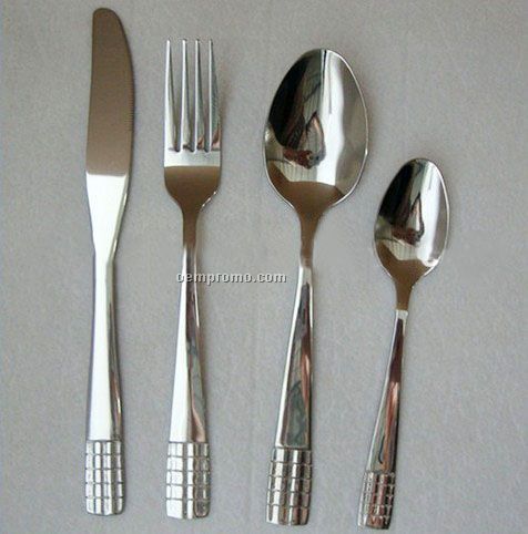 Stainless steel tableware/flatware/dinner set