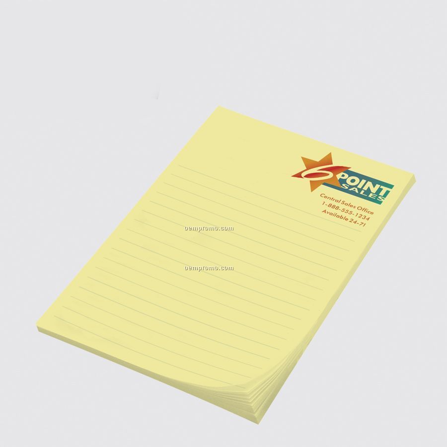 Sticky Notes Custom Printed Notepads (4