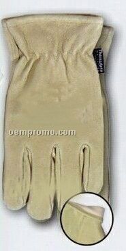 Top Grain Thinsulate Lined Pigskin Drivers Glove (Medium)