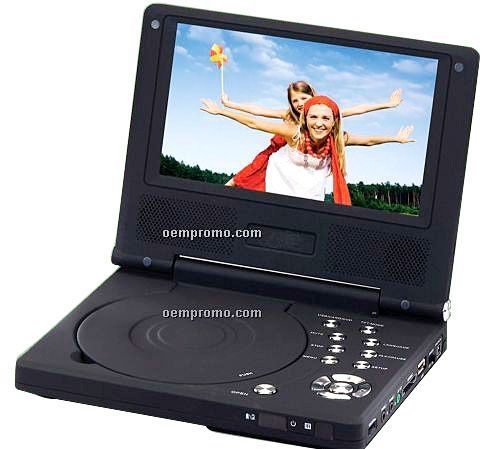Top Loading Portable DVD Player - Decal