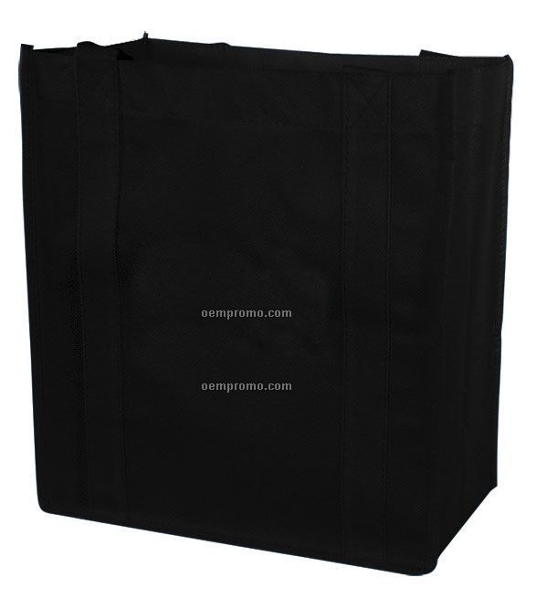 Tote Bag Recycled Reusable Black