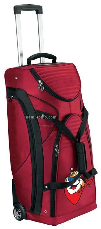 Tour Wheeled Duffle Bag (2011) - Embroidered