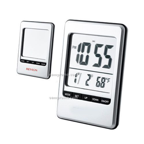 Travel Alarm Clock W/ Mirror