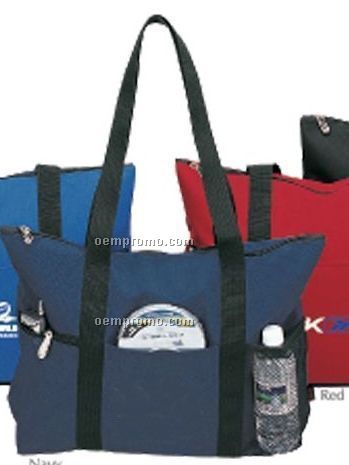 Zippered Travel Tote Bag